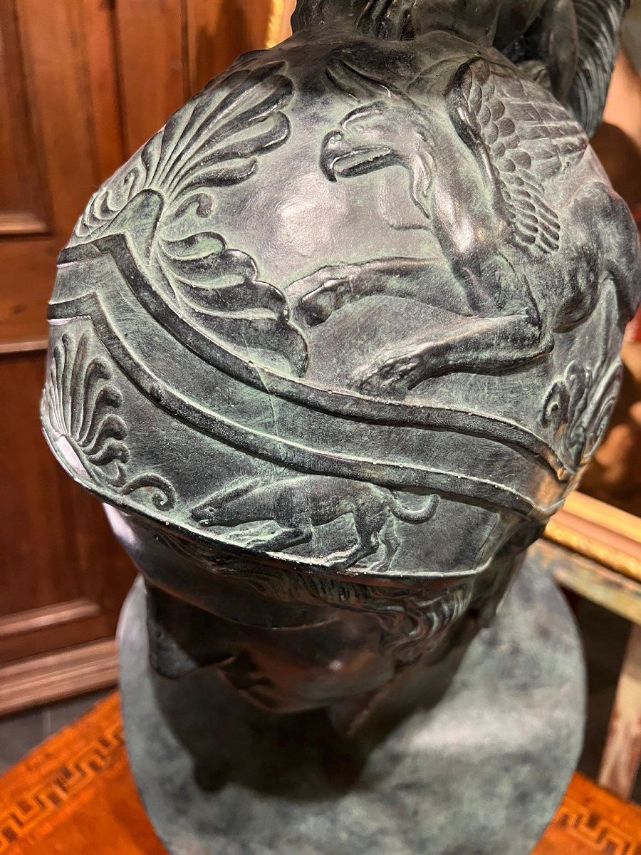 Busto raffigurante guerriero-photo-5