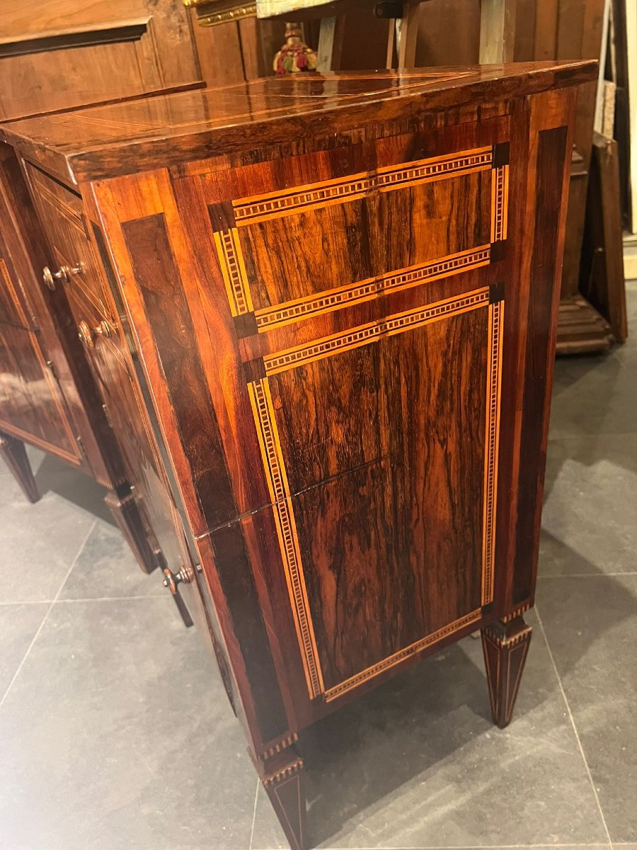 Coppia di comodini Luigi XVI-photo-4