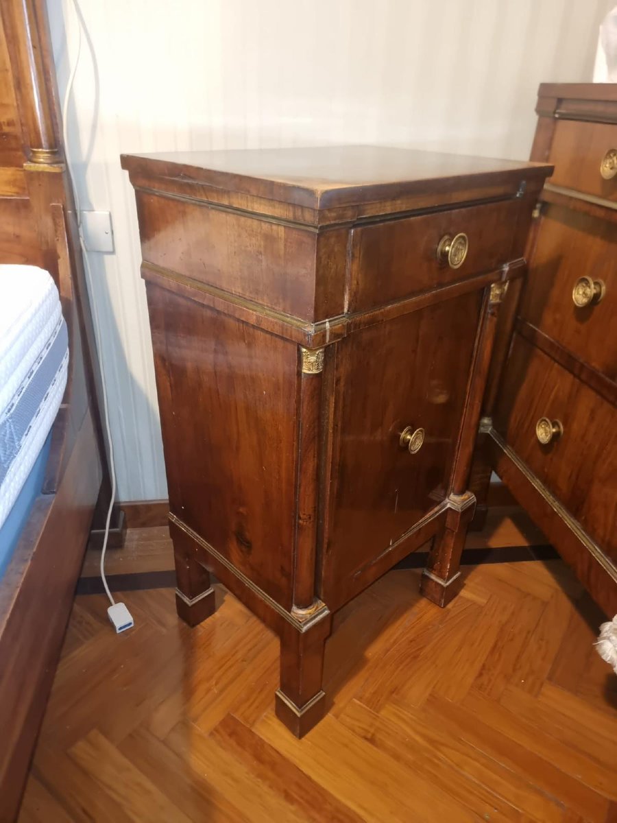 Coppia di comodini Impero-photo-2