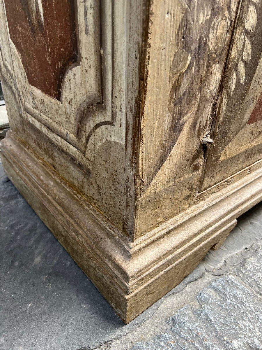 Credenza in legno dipinto-photo-6