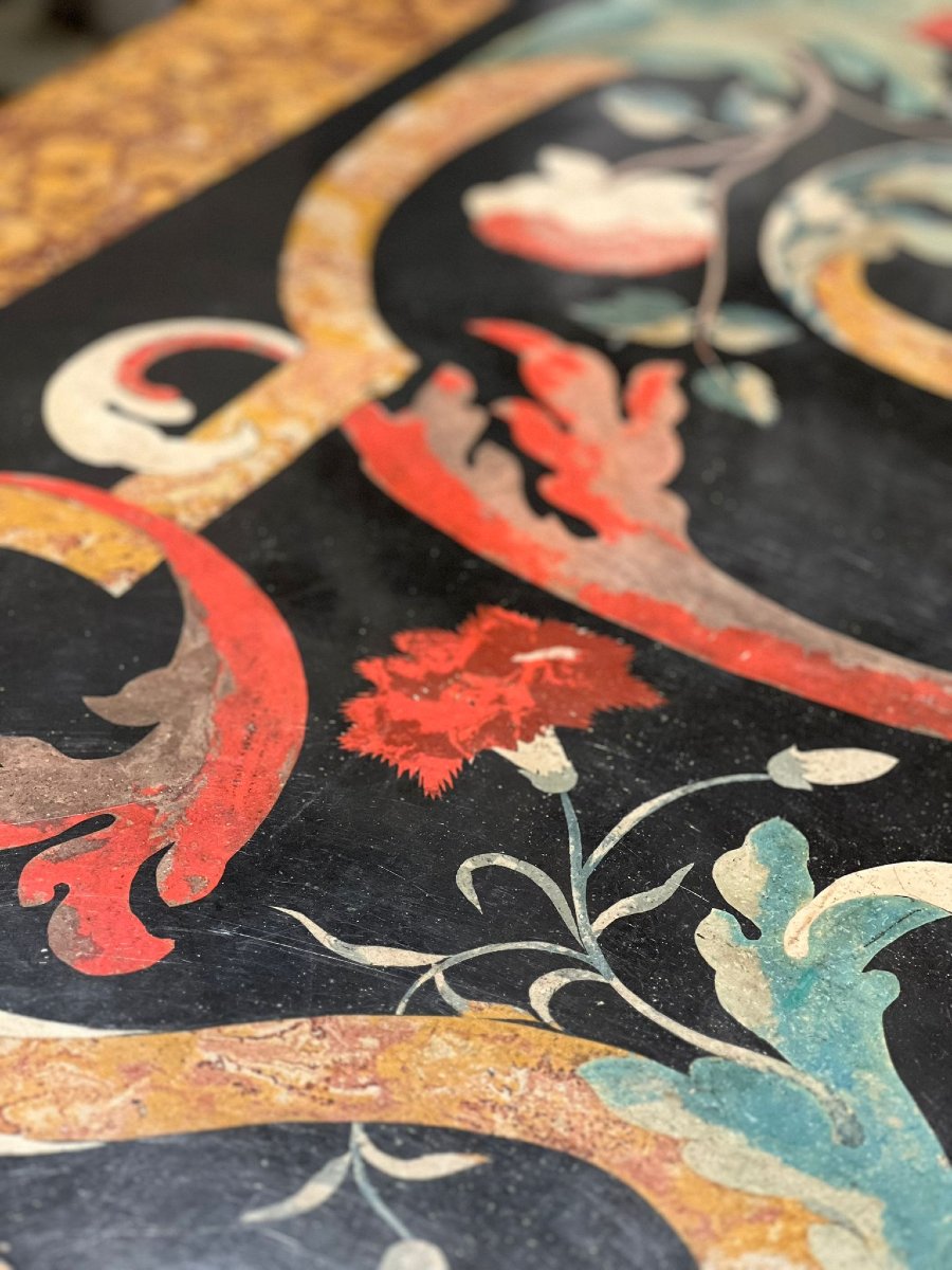 Tavolo rettangolare in scagliola-photo-8