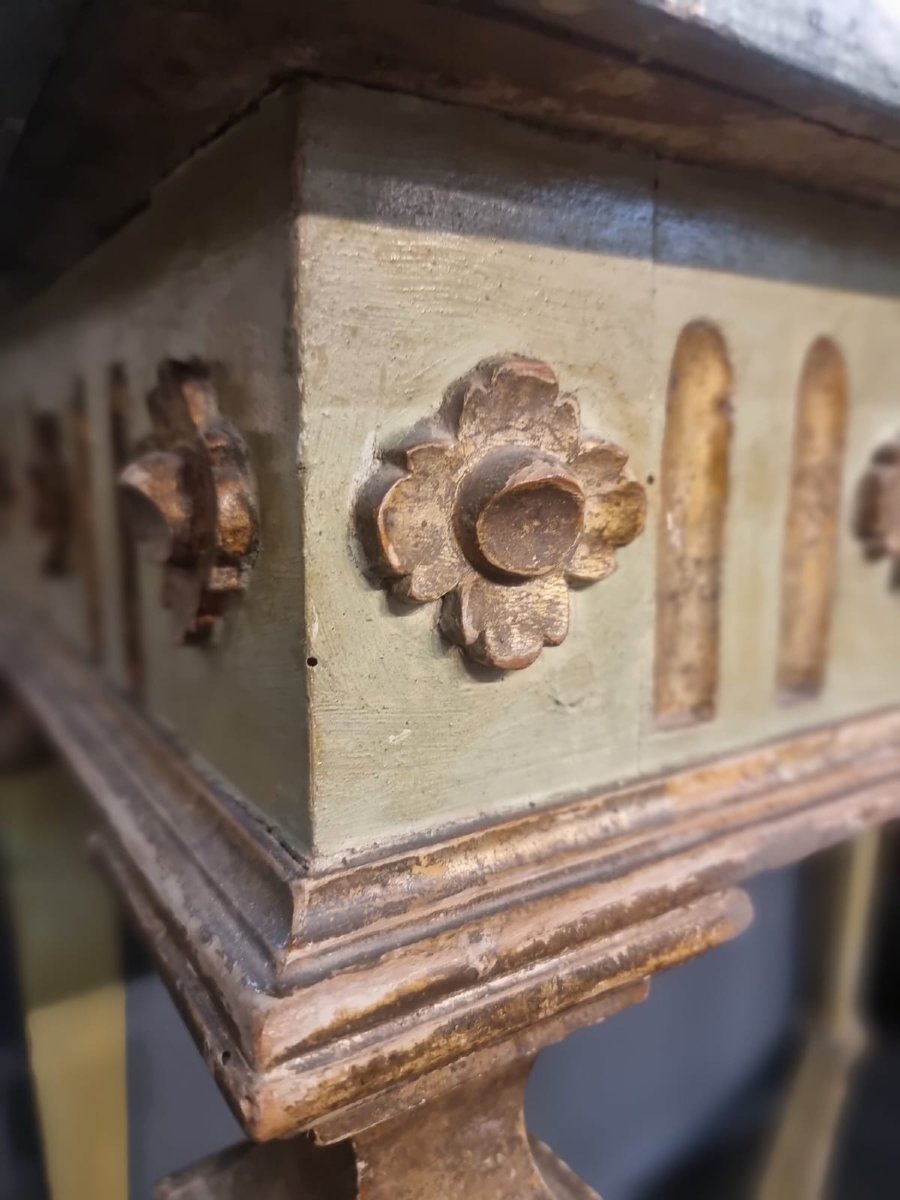 Coppia di consoles Luigi XVI-photo-2