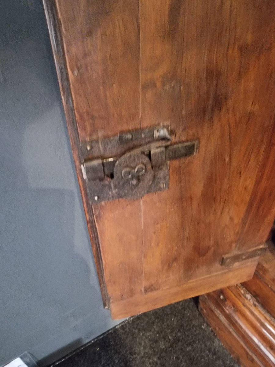 Credenza in legno di noce-photo-4