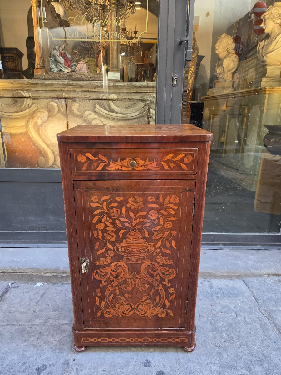 Comodino intarsiato-photo-8