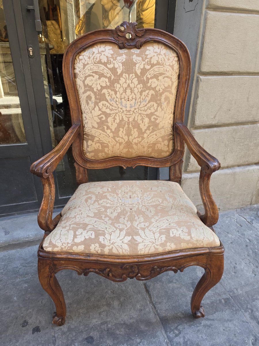 Coppia di poltrone in stile Luigi XV-photo-3