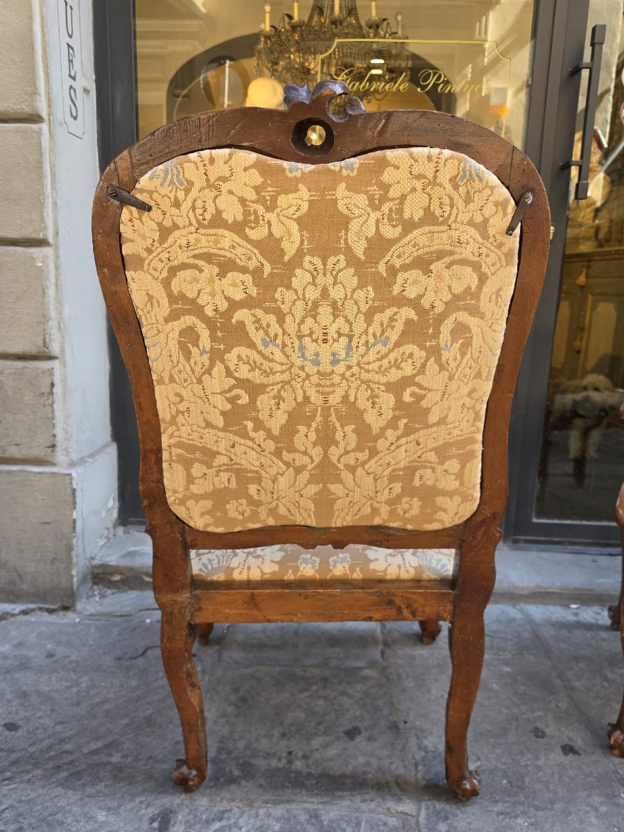 Coppia di poltrone in stile Luigi XV-photo-4