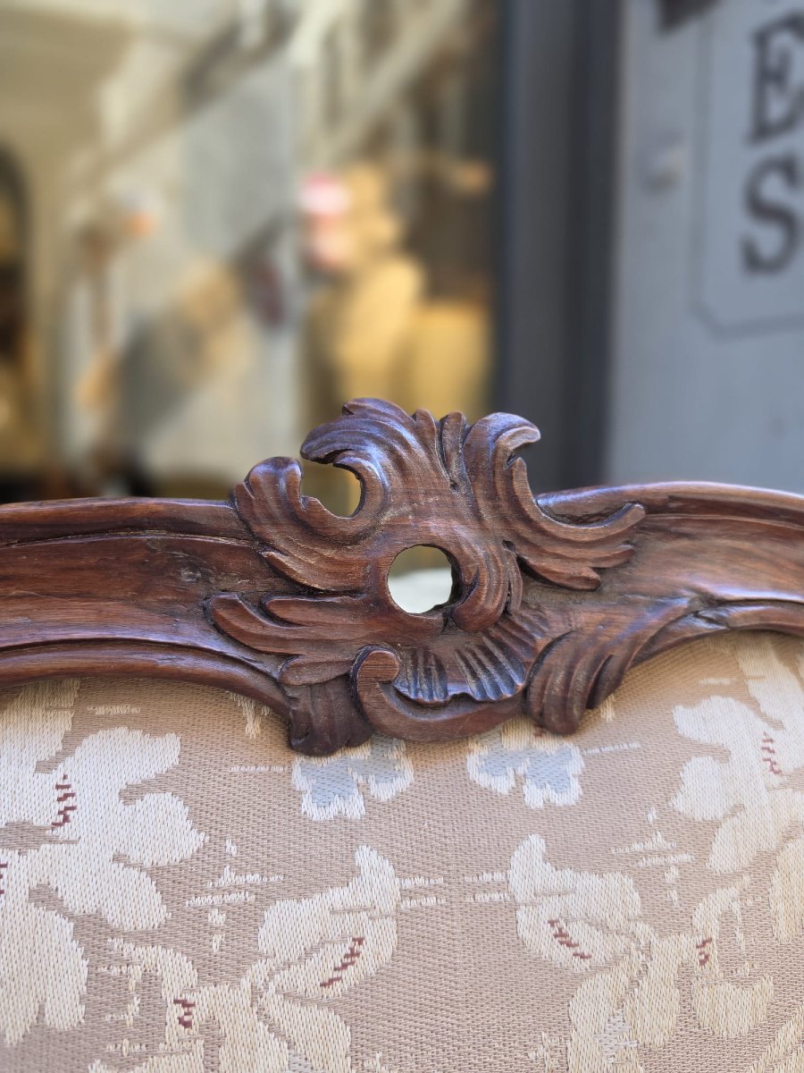 Coppia di poltrone in stile Luigi XV-photo-5