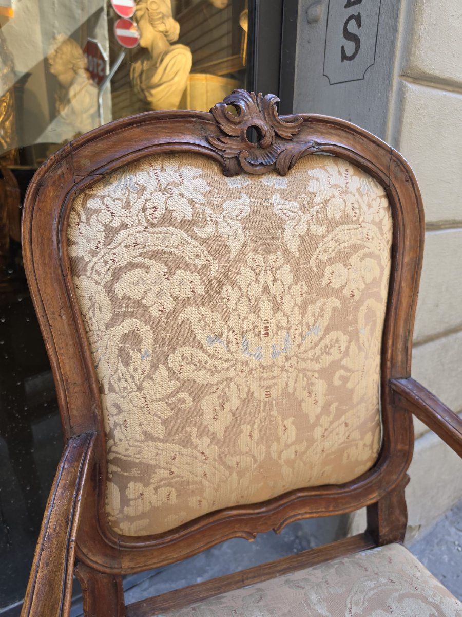 Coppia di poltrone in stile Luigi XV-photo-6