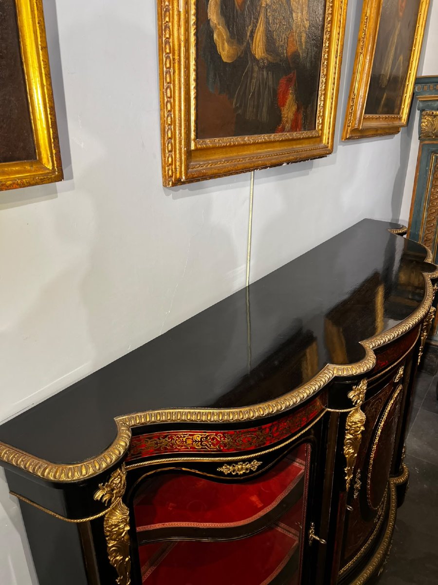 Credenza monumentale a tre sportelli-photo-2