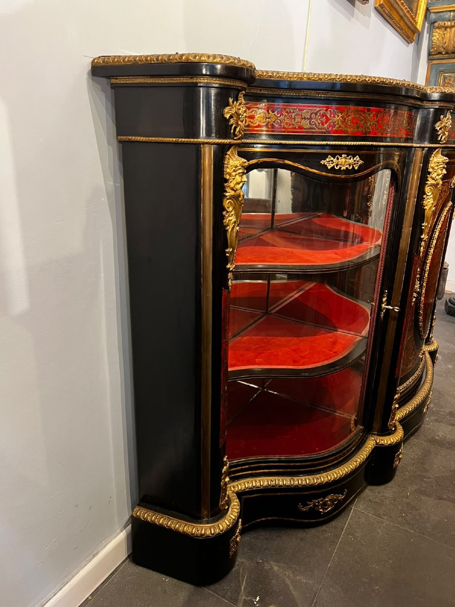 Credenza monumentale a tre sportelli-photo-3