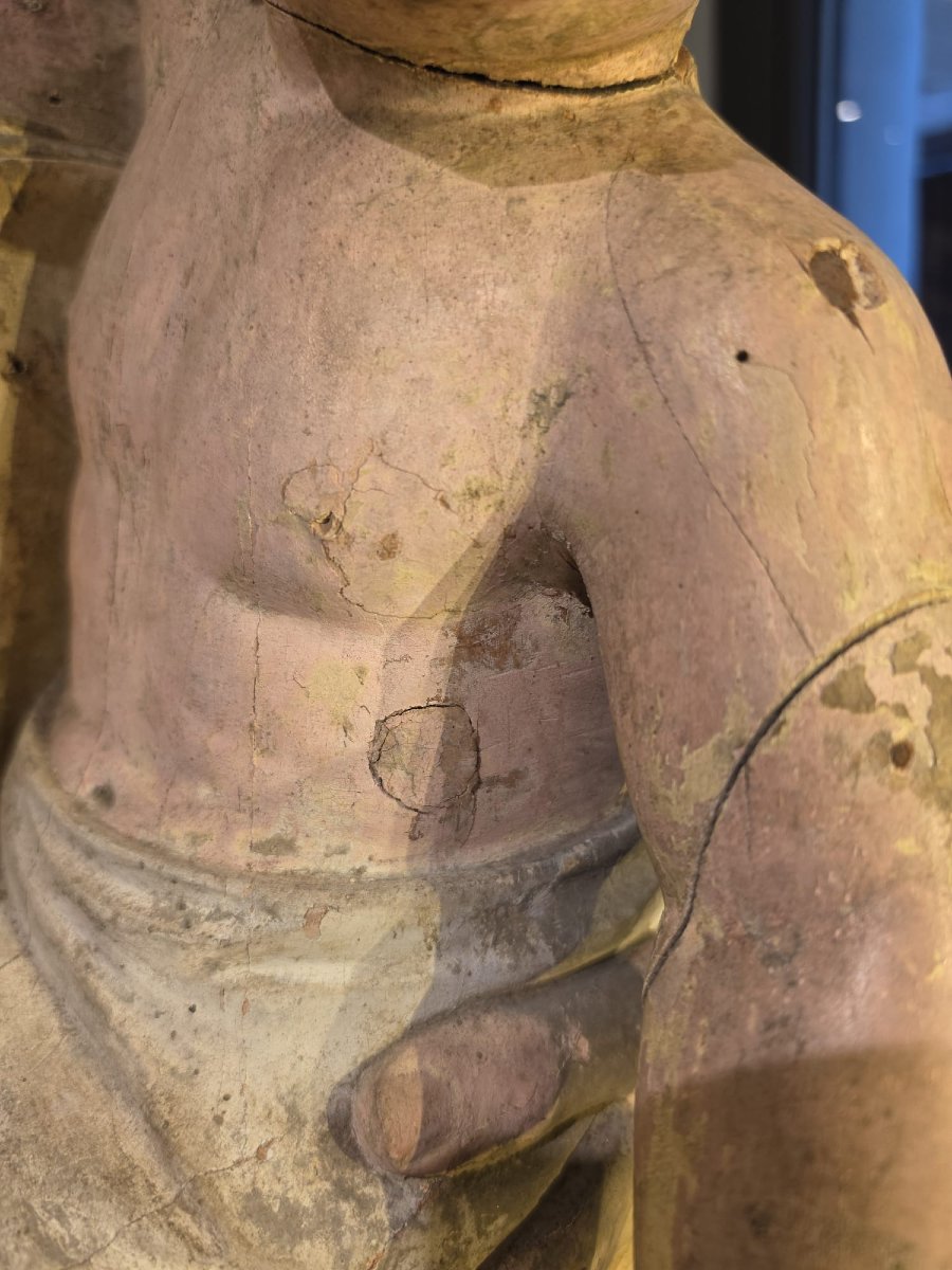 Scultura raffigurante Madonna con Bambino-photo-5