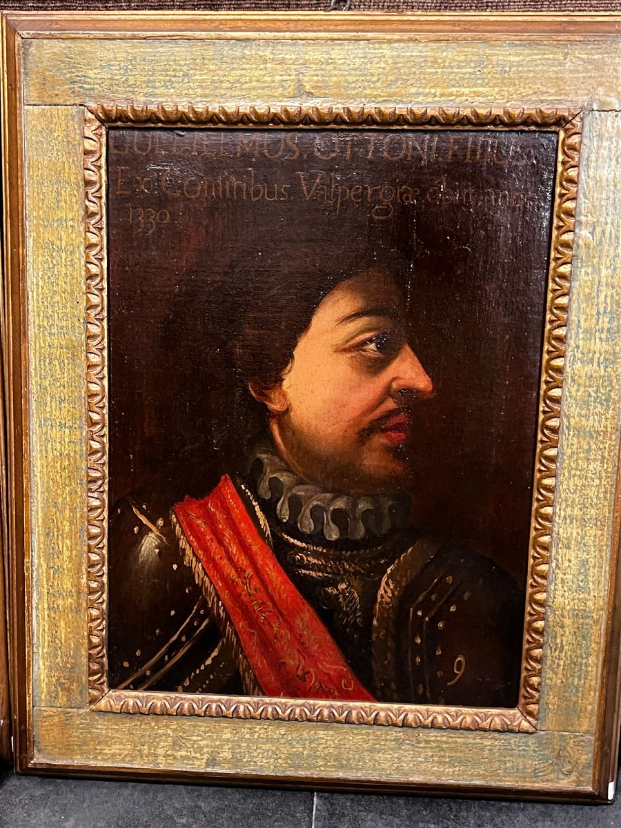 Composizione di ritratti XVIII secolo-photo-6