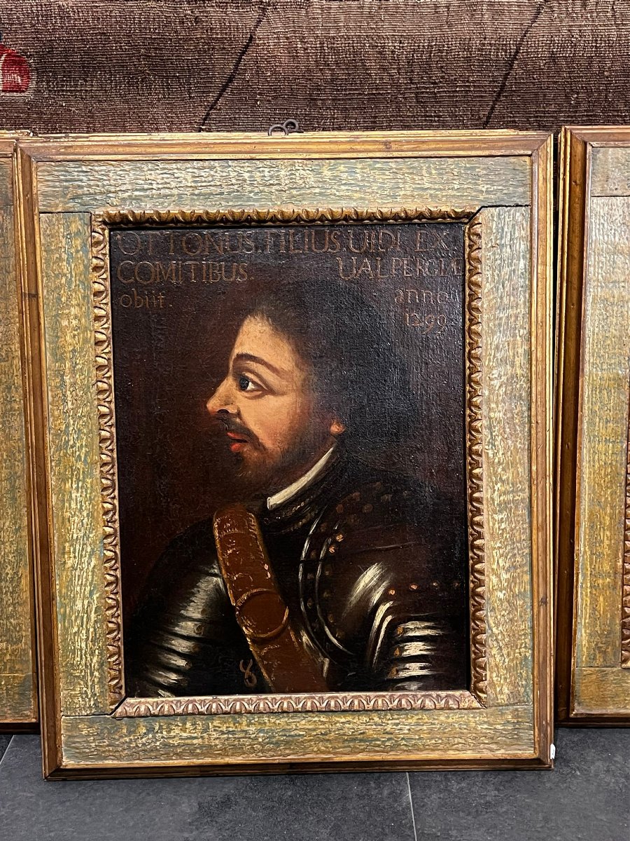 Composizione di ritratti XVIII secolo-photo-7