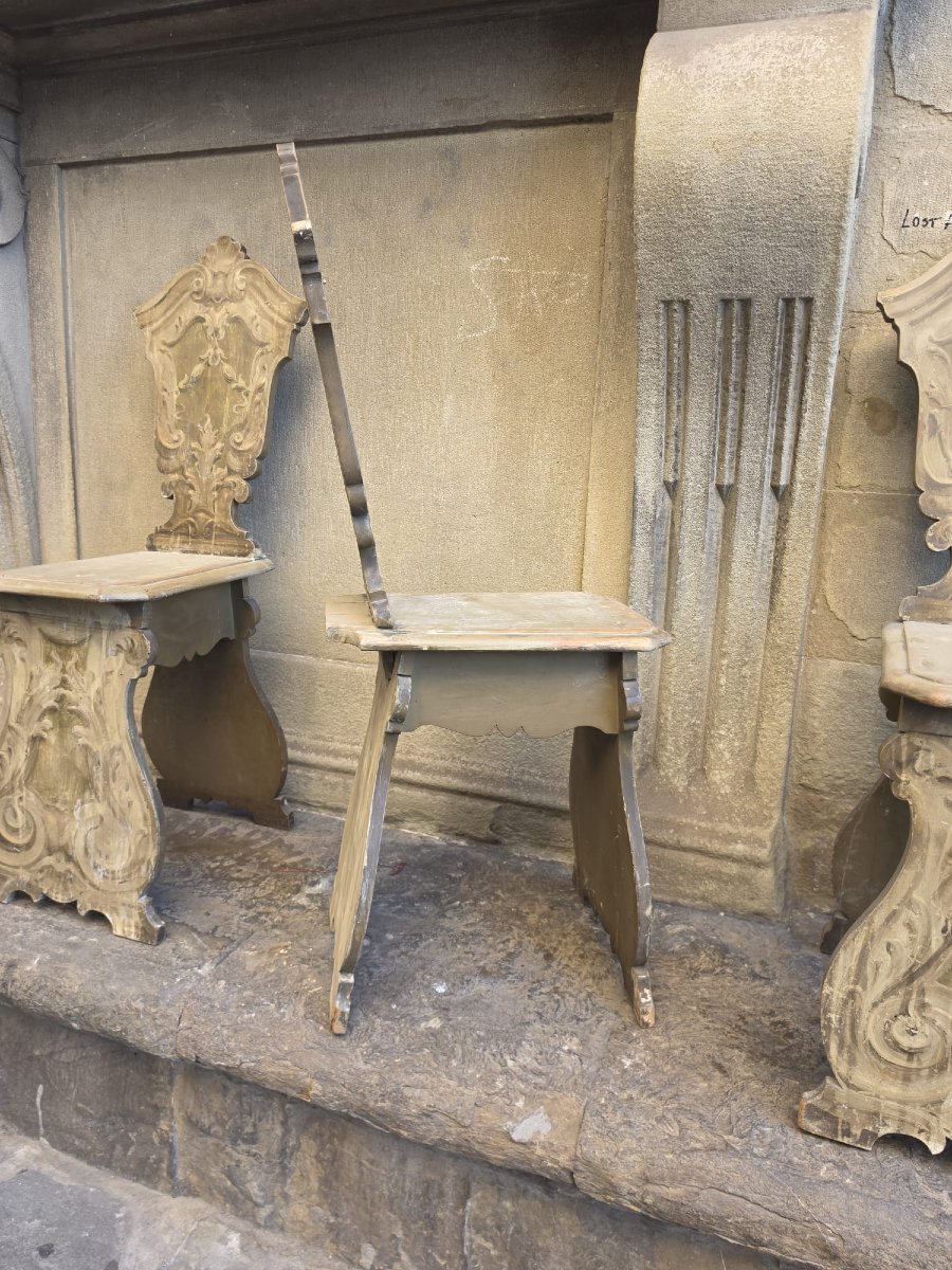 Set di sgabelli dipinti-photo-1