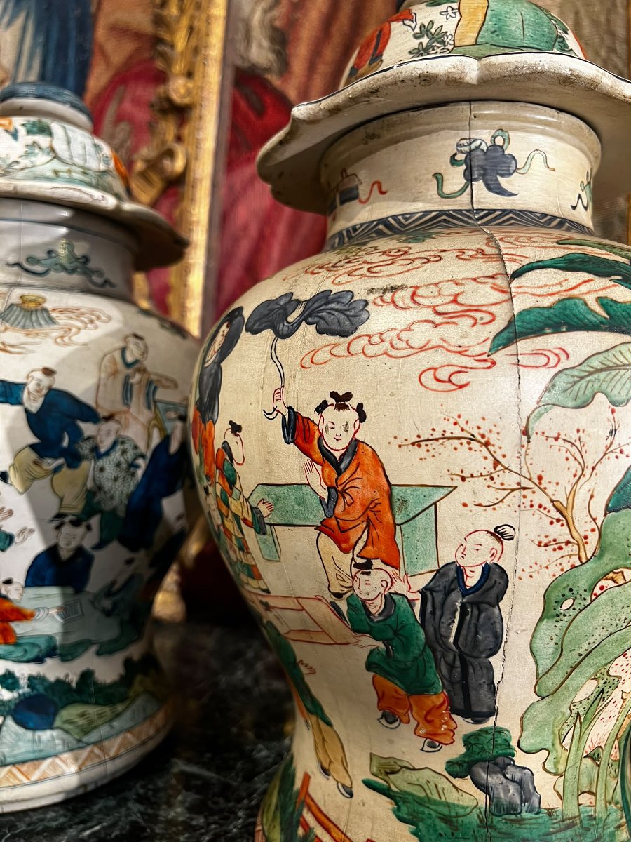 Coppia di vasi cinesi-photo-3