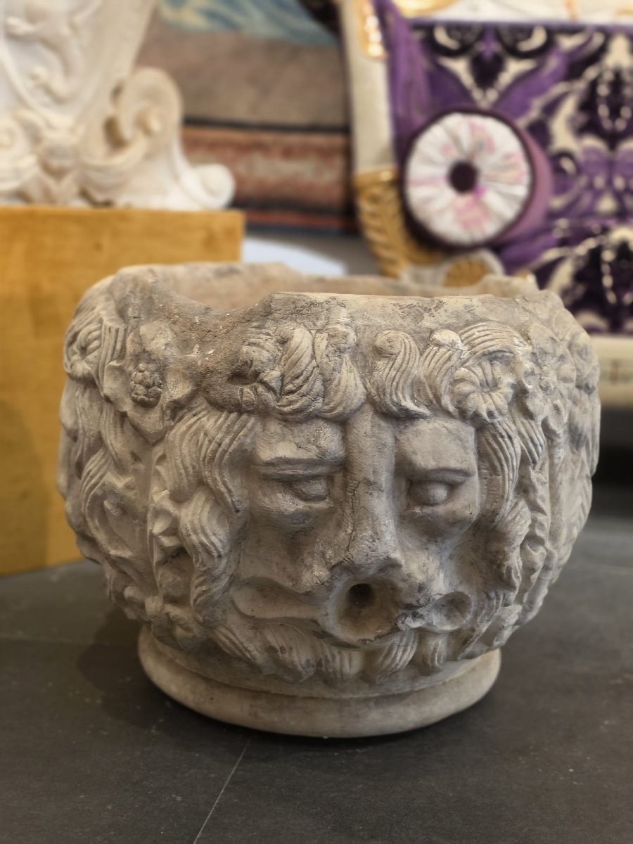 Piccolo vaso in marmo-photo-4
