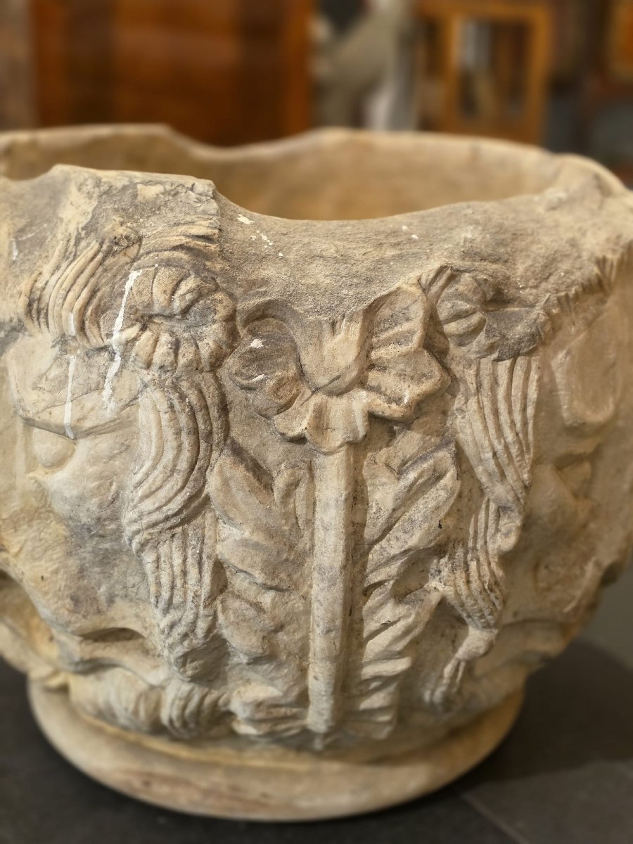 Piccolo vaso in marmo-photo-5