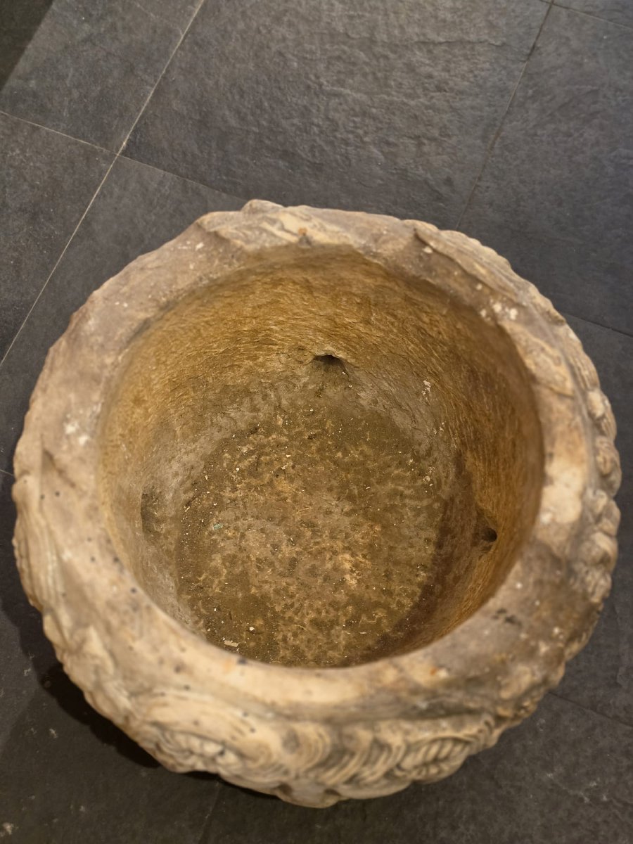 Piccolo vaso in marmo-photo-6