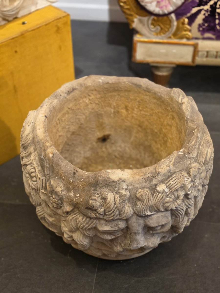 Piccolo vaso in marmo-photo-7