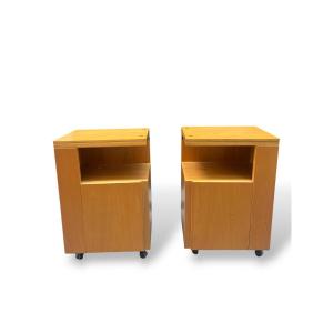 Coppia di comodini Michelucci