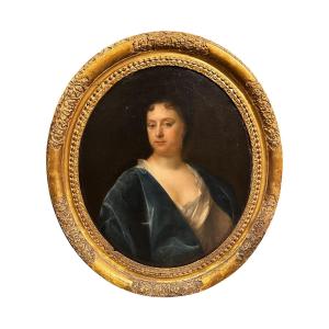 Dipinto ad olio di nobildonna