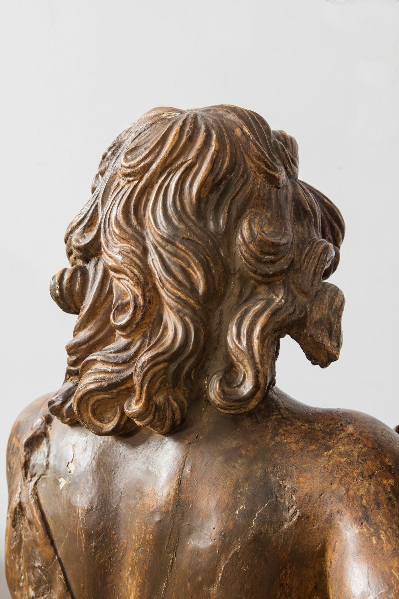 Scultore italiano del XVII secolo,  coppia di candelieri-photo-2