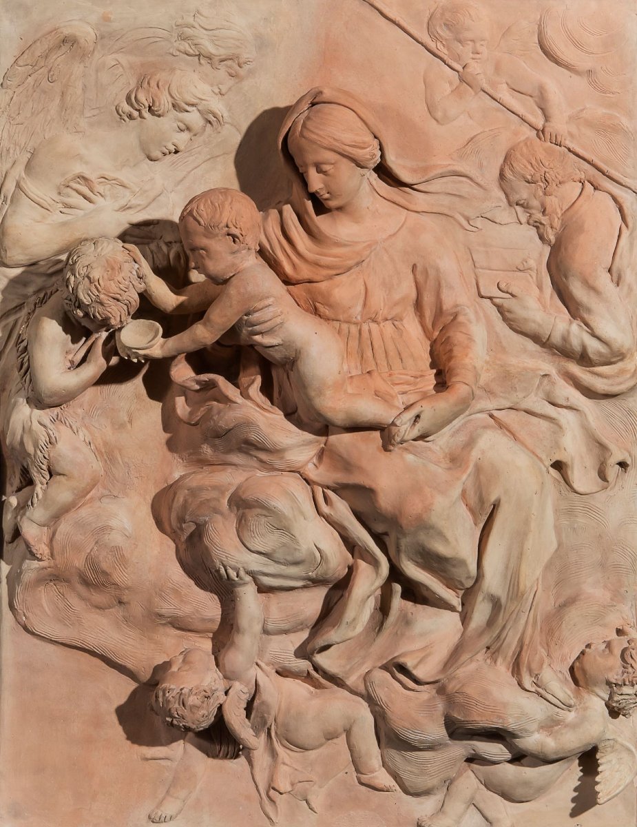 Tommaso Amantini, "Sacra Famiglia con San Giovannino e angeli"-photo-2