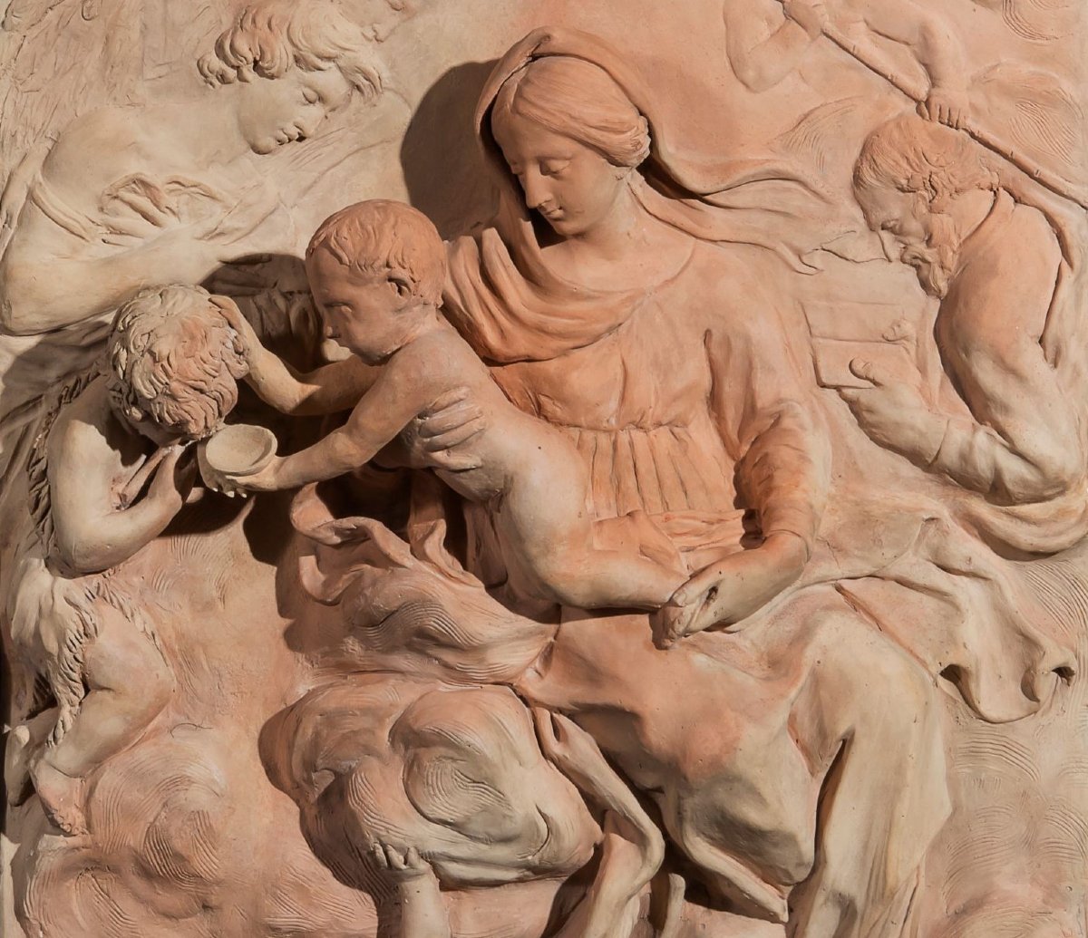 Tommaso Amantini, "Sacra Famiglia con San Giovannino e angeli"-photo-3