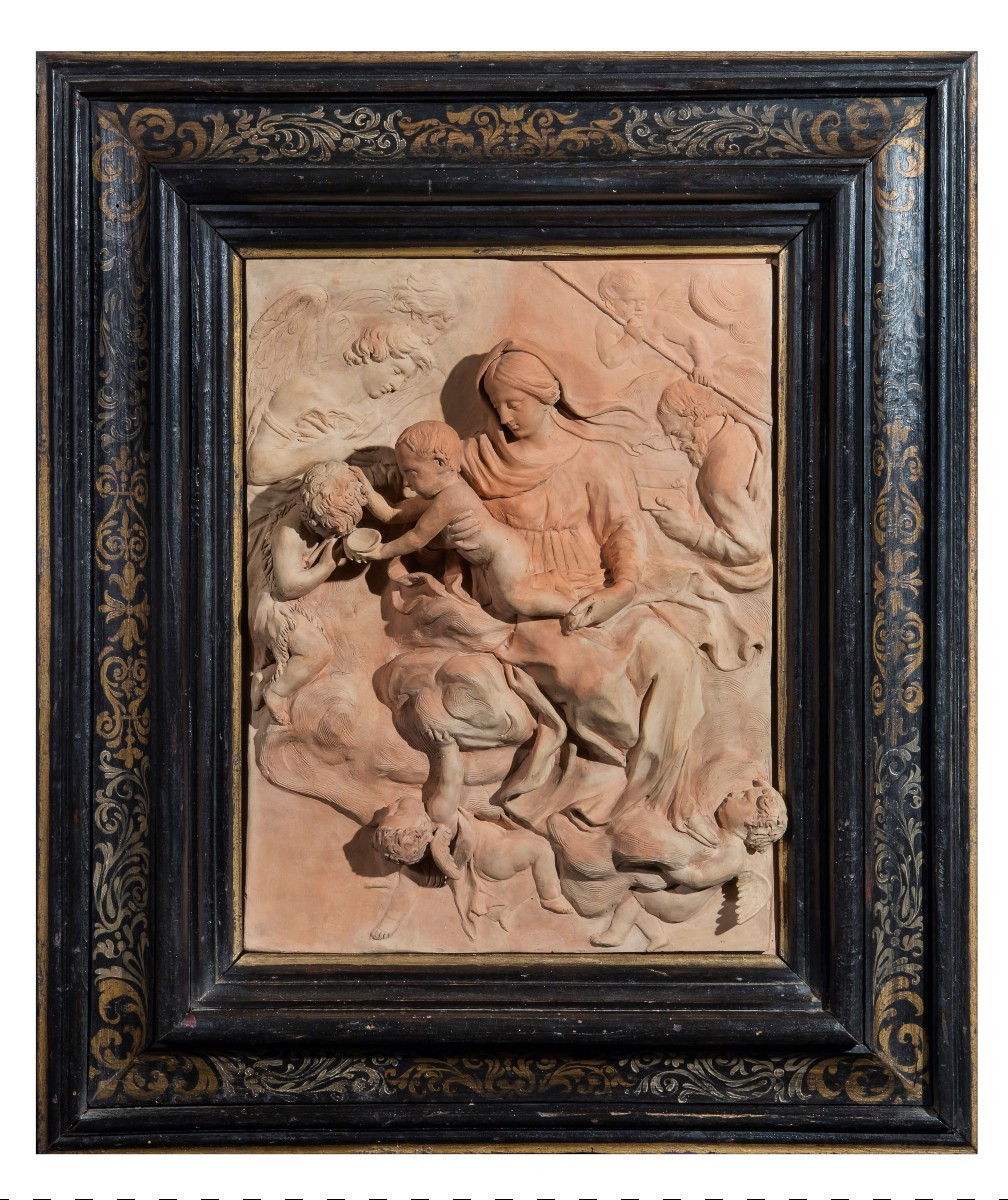 Tommaso Amantini, "Sacra Famiglia con San Giovannino e angeli"