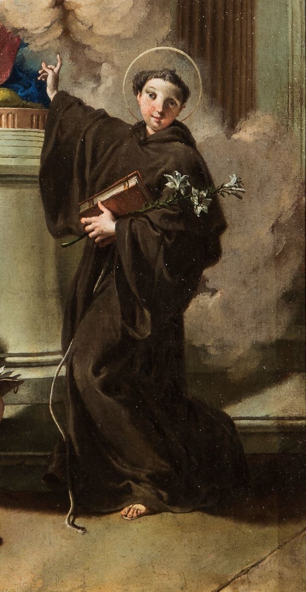Giovanni Battista Pittoni, Madonna con il Bambino e Santi"-photo-1