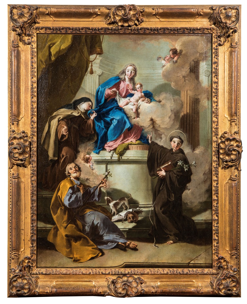 Giovanni Battista Pittoni, Madonna con il Bambino e Santi"