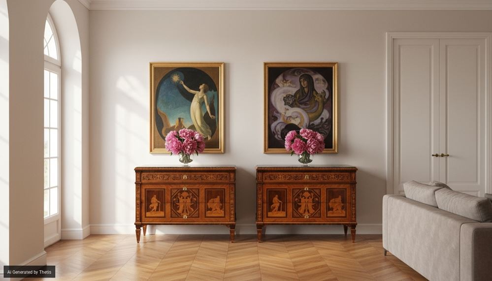 Ebanisteria Lombarda della fine del XVIII secolo-photo-3