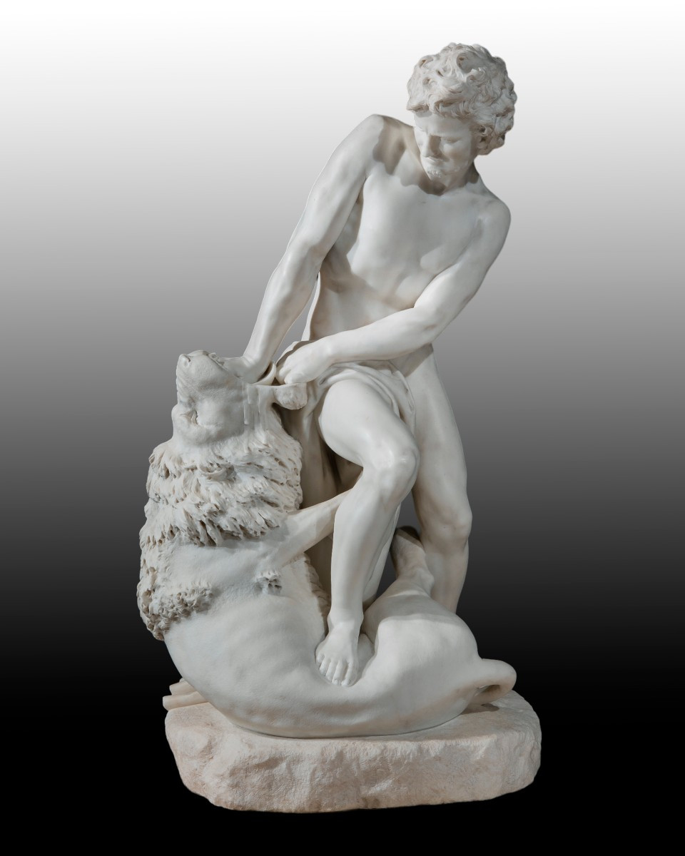Carlo Romano "Sansone che sbrana il leone"