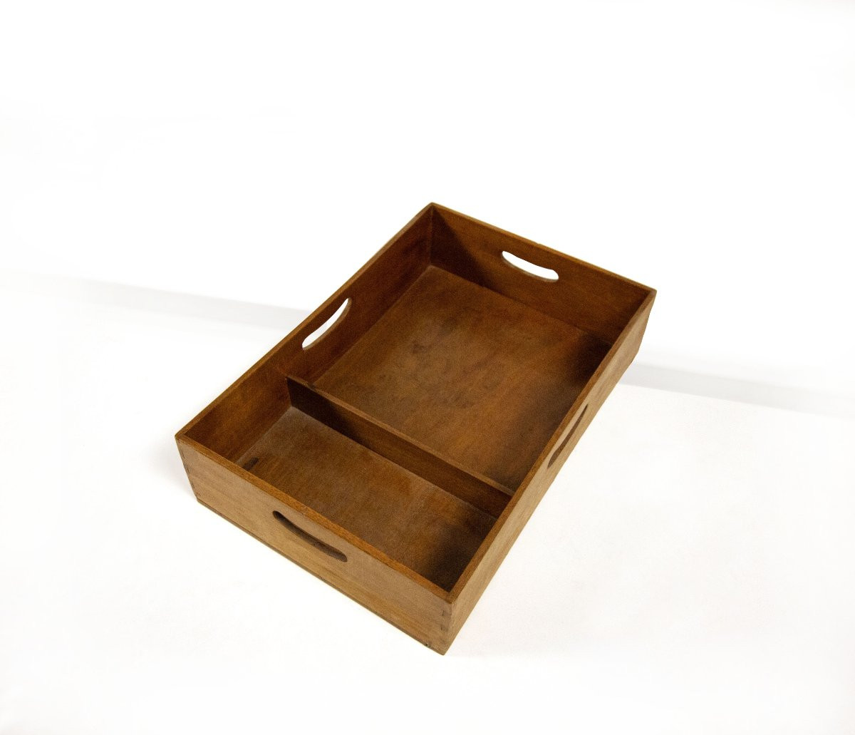 Piccola toilette lastronata in noce, fine XIX secolo-photo-4