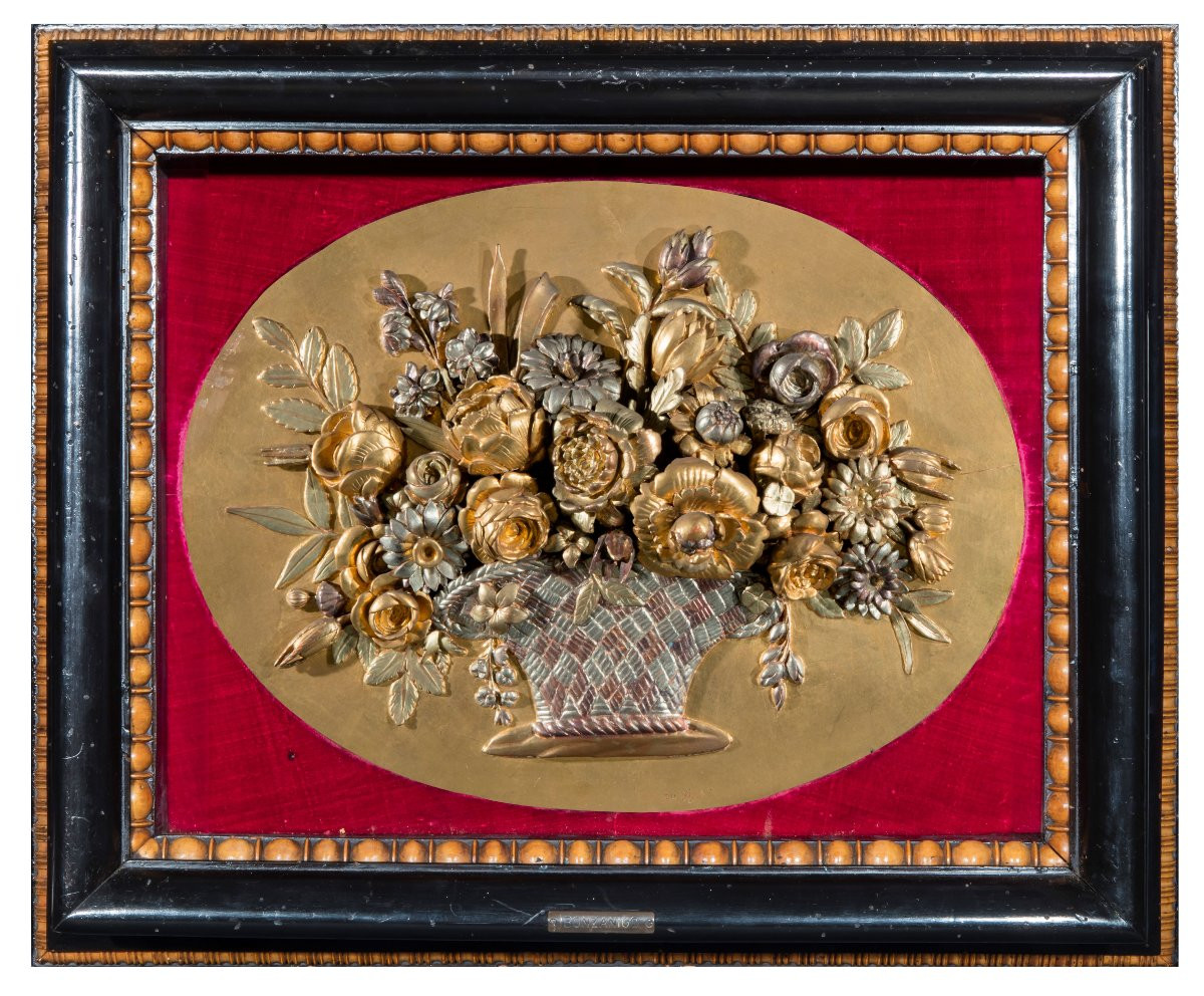 Quattro pannelli in legno scolpito, intagliato e dorato, Piemonte, inizi del XIX secolo,-photo-2