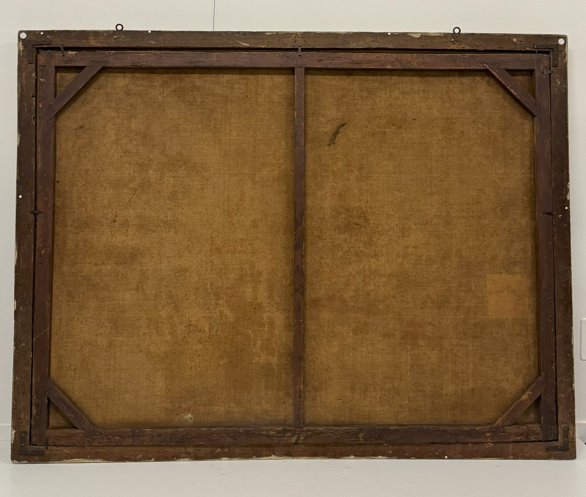 Giuseppe Tassoni (1653 -1737)  "Paesaggio con armenti e famiglia di pastori"-photo-3