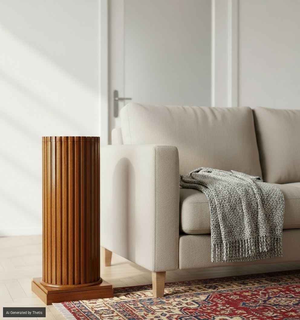 Colonna in noce, XIX secolo-photo-1