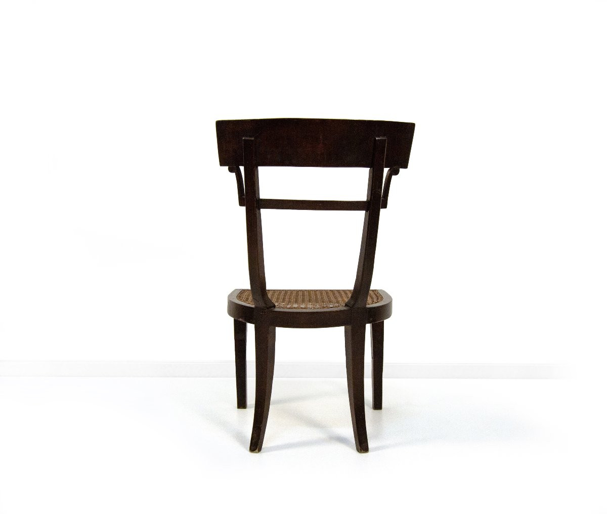 Quattro sedie in mogano, XIX secolo-photo-2