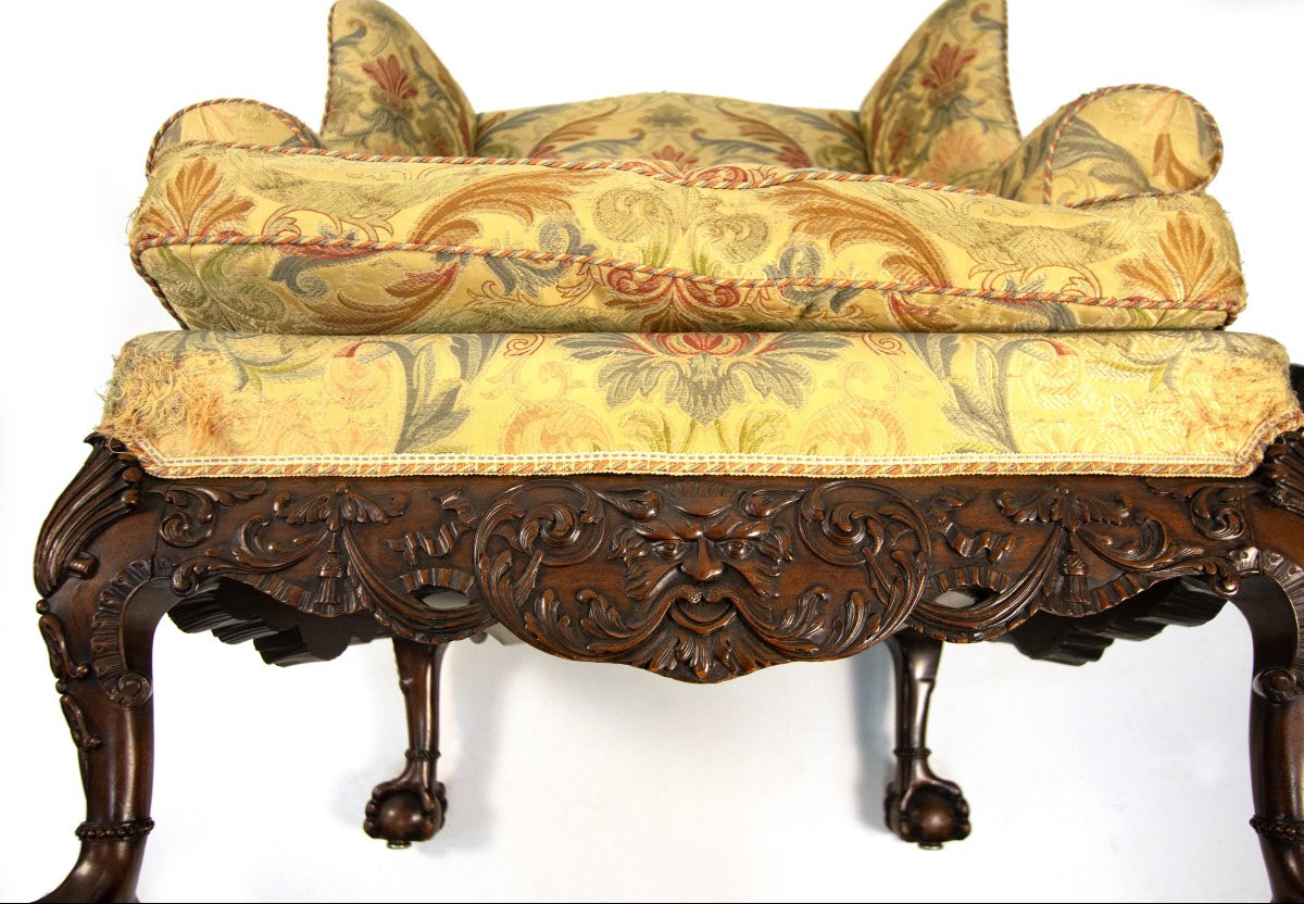 Poltrona in mogano, Inghilterra, XIX secolo-photo-1