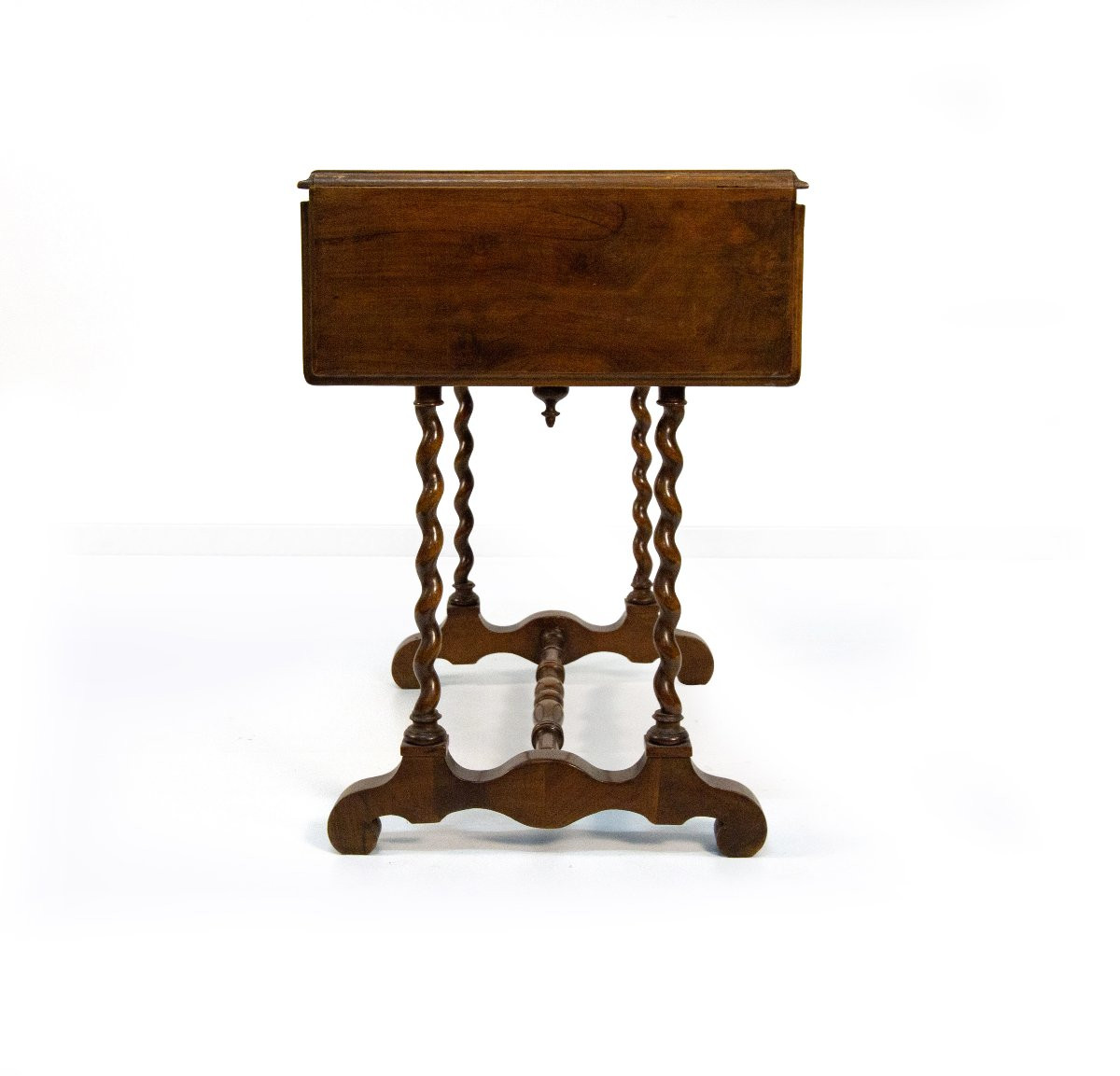 Piccolo scrittoio ad alette in mogano, XIX secolo-photo-4