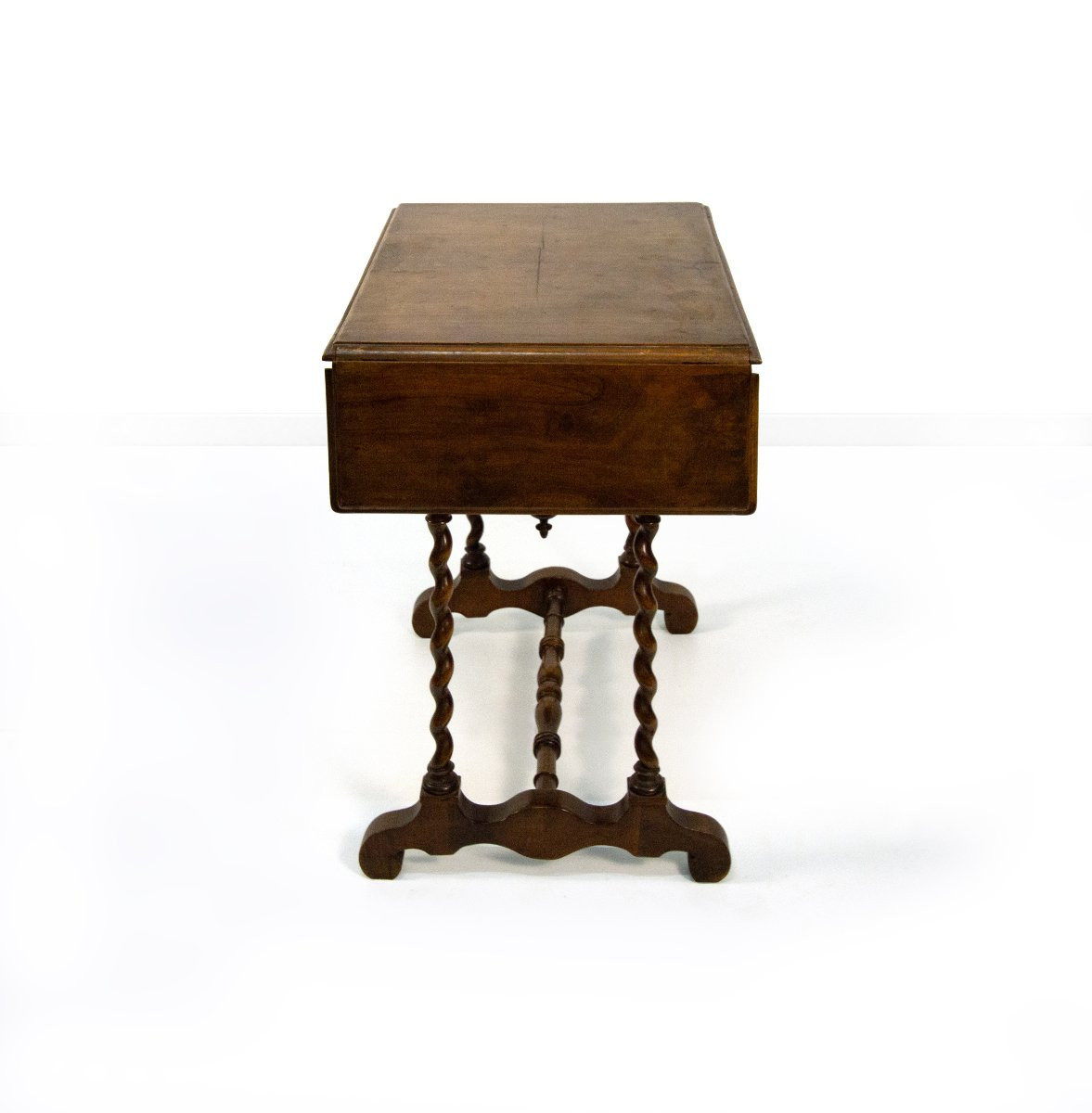 Piccolo scrittoio ad alette in mogano, XIX secolo-photo-5