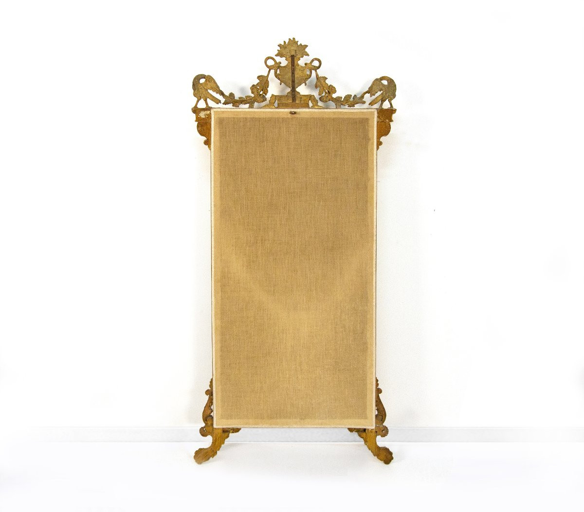 Specchiera in legno scolpito e dorato, Napoli, fine del XVIII secolo-photo-3