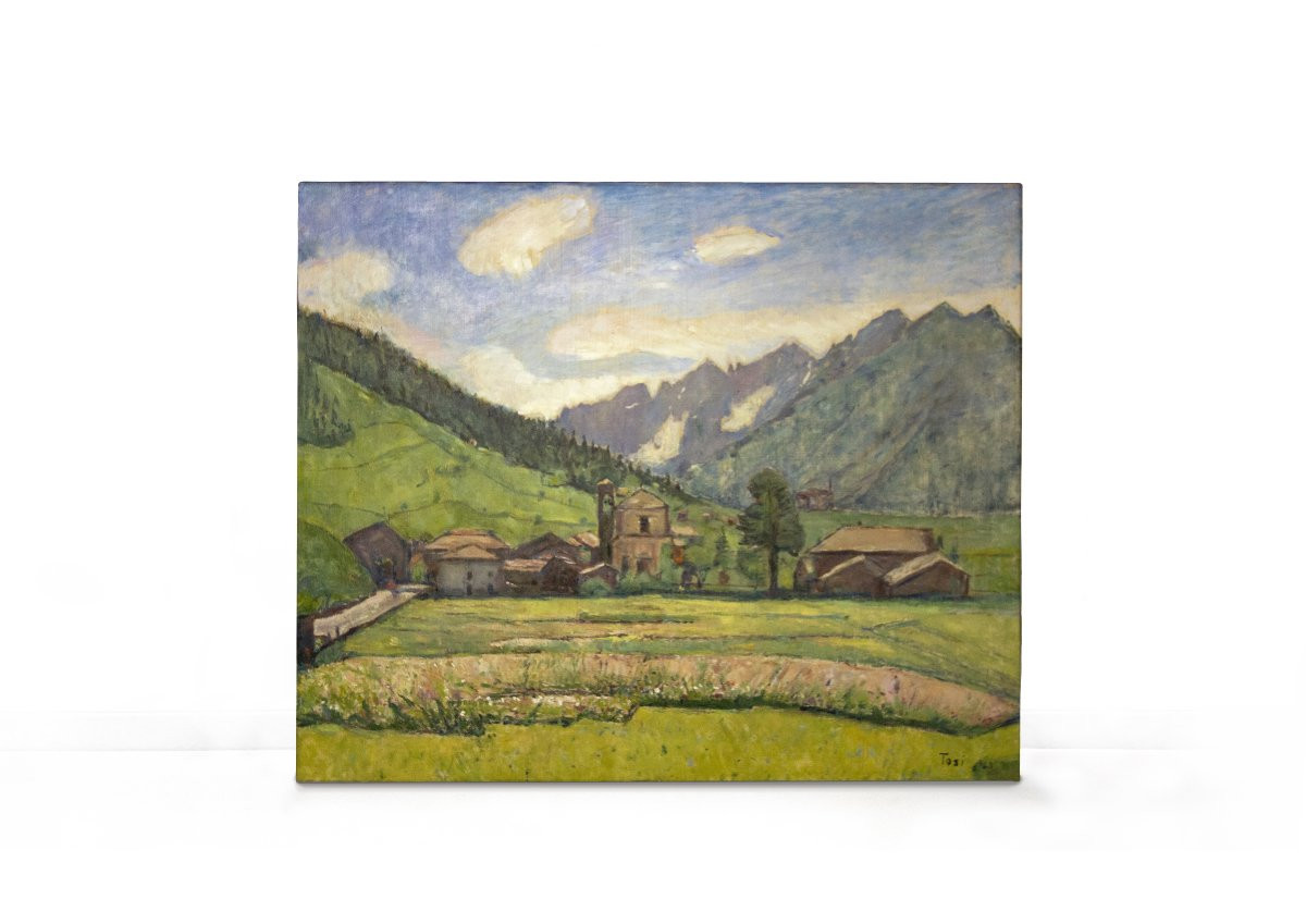 Arturo Tosi (Busto Arsizio, 1871 - Milano, 1956) "Barzesto", 1923-photo-4