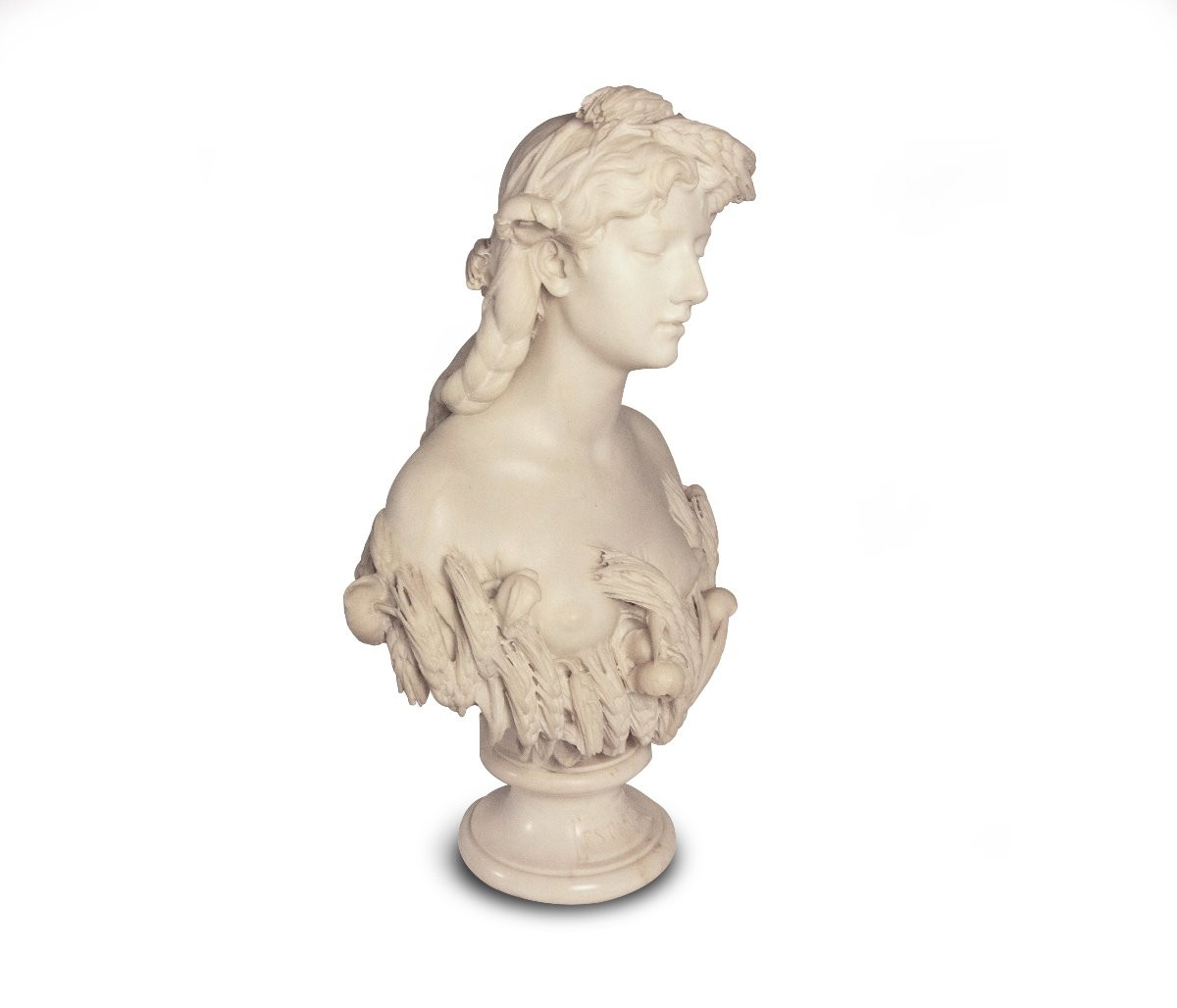 Antonio Bottinelli (Viggiù, 1827 - Milano, 1898)  "Allegoria dell'estate", 1868 circa-photo-3