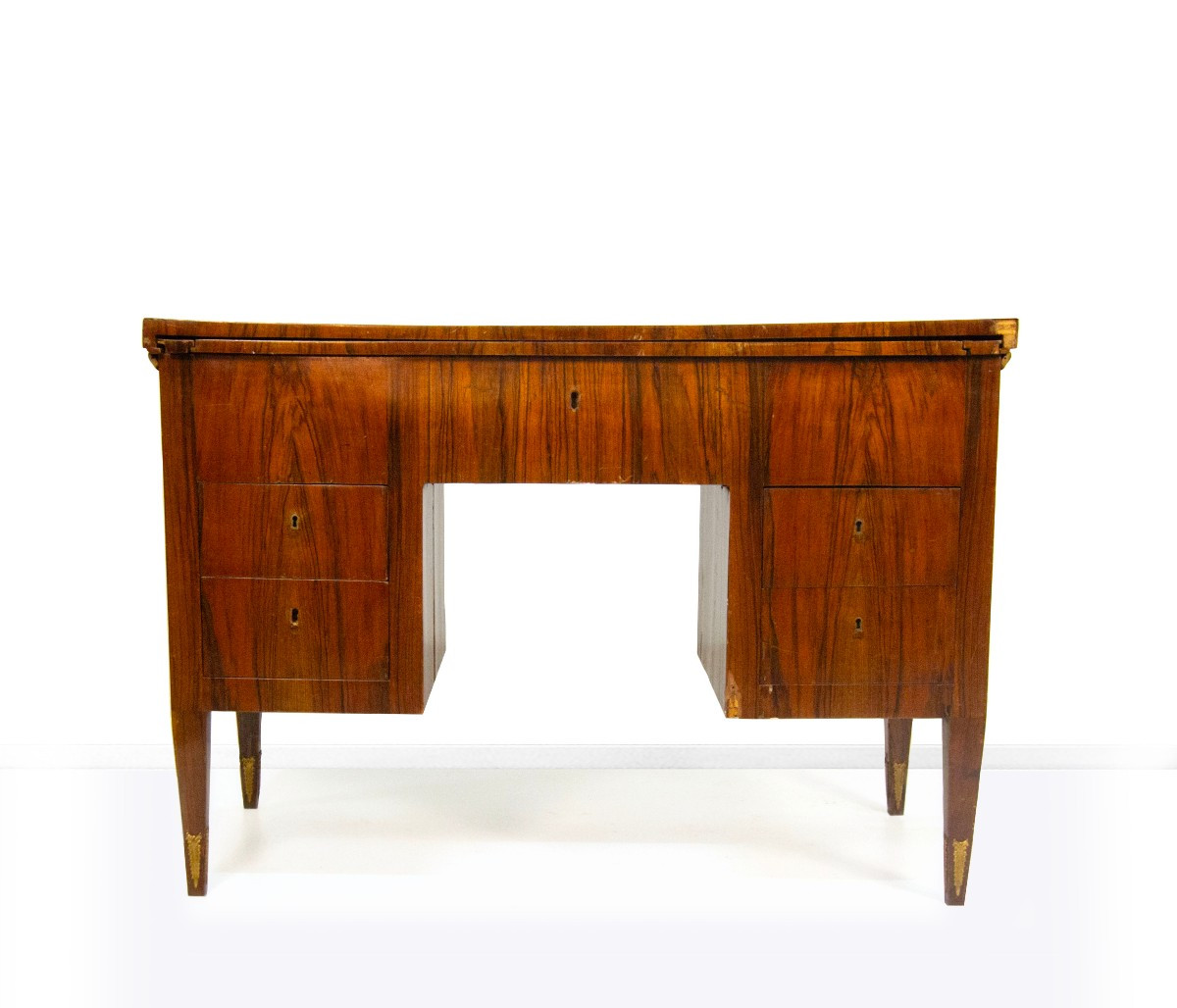 Scrivania lastronata in palissandro, inizi del XIX secolo