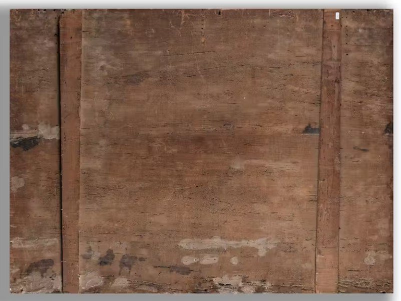 Anonimo italiano della fine del XIX secolo "L'Annunciazione a Maria"-photo-4