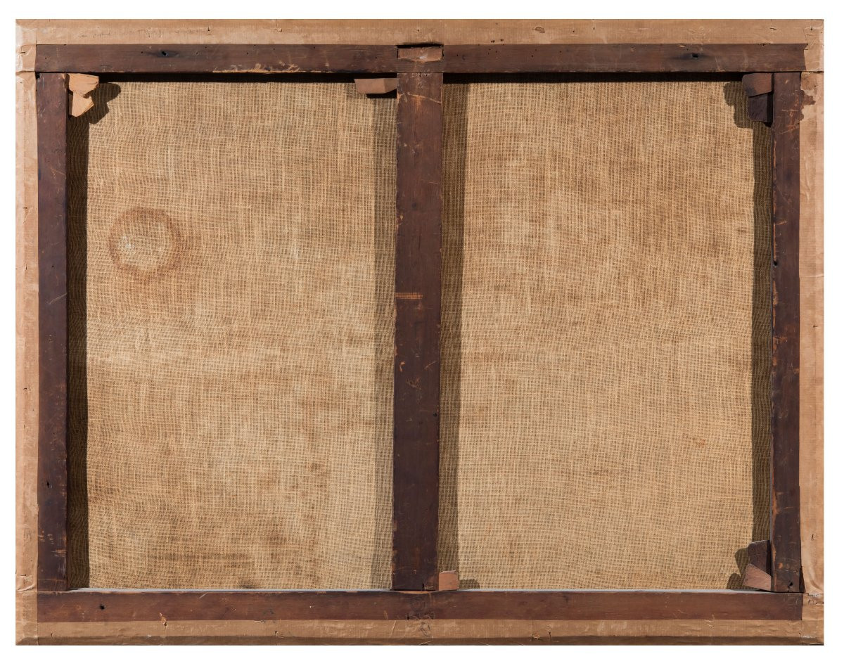 Nicolaes Berchem, "Il passaggio del fiume dei pastori con gli armenti", 1655 c.a-photo-2