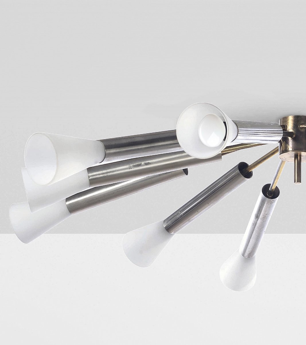 Reggiani, lampada a plafone, Italia, anni '60-photo-3