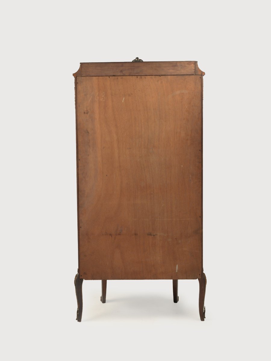 Vetrina in mogano, Francia, seconda metà del XIX secolo-photo-2