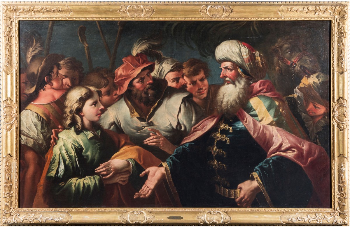 Gaspare Diziani "Giuseppe venduto a  Putifarre"      